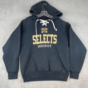 Minnesota Selects Hockey Sweatshirt Mens M Heavyweight Hoodie Graphic Eagle USA